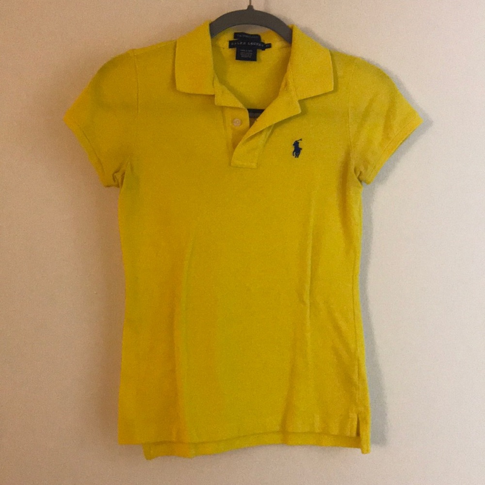 Yellow Ralph Lauren Polo